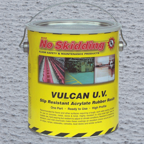 Protišmykový bezpečnostný náter Vulkan UV, šedý